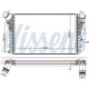 Intercooler compresor NISSENS pentru AUDI A3, TT; SEAT ALTEA, ALTEA XL, LEON; SKODA OCTAVIA II, SUPERB II, YETI; VW BEETLE, CADDY 623x403x32 mm