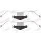 Set accesorii placute frana fata QUICK BRAKE pentru OPEL SIGNUM, VECTRA C, VECTRA C GTS 1.6-3.2 04.02-01.09