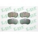 Set placute frana spate LPR IVECO DAILY III IV V VI 2.3D-Electric 05.99 63.8 mm x 109.6 mm x 20.0 mm