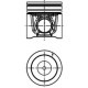 Piston KOLBENSCHMIDT diametru 105mm STD pentru PERKINS 1104D-E44T, URSUS C, BOBCAT TL, CLAAS AXOS, MANITOU MLT 1104C-44T-66CTA