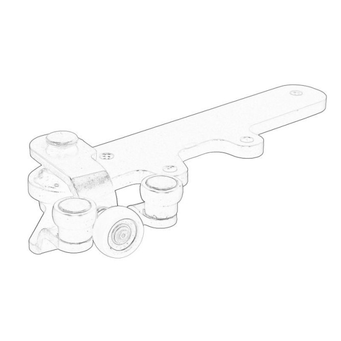 Ghidaj cu role, usa glisanta OE FIAT