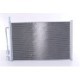 Condensator climatizare NISSENS 1146195 răcire radiator Ford Fusion 1.4 TDCi 2002/04, aluminiu, 361 mm înălțime, 580 mm lățime, 16 mm grosime
