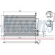 Condensator climatizare NISSENS 1146195 răcire radiator Ford Fusion 1.4 TDCi 2002/04, aluminiu, 361 mm înălțime, 580 mm lățime, 16 mm grosime
