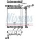 Radiator racire motor NISSENS cu racitor de ulei fara cadru pentru MERCEDES ATEGO, AXOR, dimensiuni 814x669x48 mm