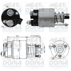 Solenoid, electromotor MEAT & DORIA