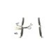 Set placute frana fata BOSCH pentru CITROEN C5 I, C5 II, C5 II/KOMBI, C5 I/KOMBI 1.6D-2.0D 60.7mm x 148.8mm x 17.8mm