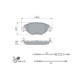 Set placute frana fata BOSCH pentru CITROEN C5 I, C5 II, C5 II/KOMBI, C5 I/KOMBI 1.6D-2.0D 60.7mm x 148.8mm x 17.8mm