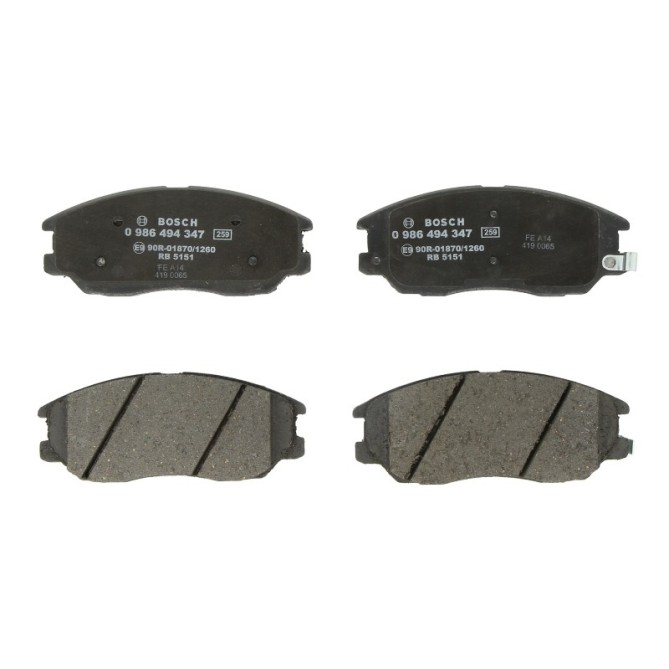 Set placute frana,frana disc BOSCH