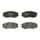 Set placute frana fata BOSCH pentru HYUNDAI EQUUS, TERRACAN, KIA OPIRUS, SSANGYONG RODIUS, SUZUKI IGNIS II, dimensiuni 60.8mm x 137.1mm x 16.7mm