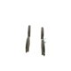 Set placute frana fata BOSCH pentru HYUNDAI EQUUS, TERRACAN, KIA OPIRUS, SSANGYONG RODIUS, SUZUKI IGNIS II, dimensiuni 60.8mm x 137.1mm x 16.7mm