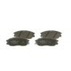 Set placute frana fata BOSCH pentru HYUNDAI EQUUS, TERRACAN, KIA OPIRUS, SSANGYONG RODIUS, SUZUKI IGNIS II, dimensiuni 60.8mm x 137.1mm x 16.7mm