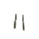 Set placute frana fata BOSCH pentru HYUNDAI EQUUS, TERRACAN, KIA OPIRUS, SSANGYONG RODIUS, SUZUKI IGNIS II, dimensiuni 60.8mm x 137.1mm x 16.7mm