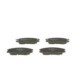 Set placute frana fata BOSCH pentru HYUNDAI EQUUS, TERRACAN, KIA OPIRUS, SSANGYONG RODIUS, SUZUKI IGNIS II, dimensiuni 60.8mm x 137.1mm x 16.7mm