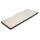 Filtru, aer habitaclu PURRO pentru DAF 65 CF, 75 CF, 85, 85 CF, CF 65, CF 75, CF 85, MAN TGM I 07.92, dimensiuni 25.0 mm x 156.0 mm x 417.0 mm