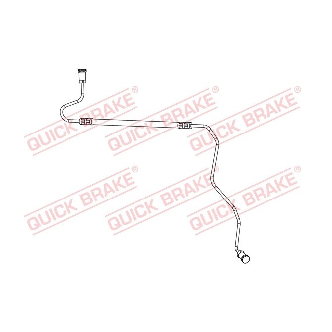 Furtun frana QUICK BRAKE