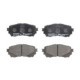 Set placute frana fata BOSCH pentru MAZDA 6, 6/KOMBI 2.0/2.2D/2.5 08.12, inaltime 59.3 mm, latime 140.3 mm, grosime 15.5 mm