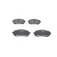 Set placute frana fata BOSCH pentru MAZDA 6, 6/KOMBI 2.0/2.2D/2.5 08.12, inaltime 59.3 mm, latime 140.3 mm, grosime 15.5 mm