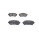 Set placute frana fata BOSCH pentru MAZDA 6, 6/KOMBI 2.0/2.2D/2.5 08.12, inaltime 59.3 mm, latime 140.3 mm, grosime 15.5 mm