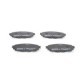 Set placute frana fata BOSCH pentru MAZDA 6, 6/KOMBI 2.0/2.2D/2.5 08.12, inaltime 59.3 mm, latime 140.3 mm, grosime 15.5 mm