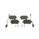 Set placute frana Spate BOSCH AUDI A8 D4 2.0-4.2D 11.09-01.18 58.5 mm x 116.7 mm x 17.3 mm