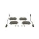 Set placute frana Spate BOSCH AUDI A8 D4 2.0-4.2D 11.09-01.18 58.5 mm x 116.7 mm x 17.3 mm