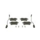 Set placute frana Spate BOSCH AUDI A8 D4 2.0-4.2D 11.09-01.18 58.5 mm x 116.7 mm x 17.3 mm
