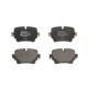 Set placute frana spate BOSCH pentru JAGUAR F-TYPE, XJ 2.0/3.0/5.0, inaltime 62.6 mm, latime 114.3 mm, grosime 17.1 mm
