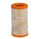 Filtru aer HENGST pentru MERCEDES TRAVEGO O 580, SETRA 400 OM457.944-OM942.911, diametru interior 109 mm, exterior 186 mm, înălțime 357 mm