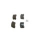 Set placute frana spate BOSCH pentru CHRYSLER 200, SEBRING, CITROEN C4 AIRCROSS, DODGE CALIBER, JEEP COMPASS, MITSUBISHI ASX, 44.8mm x 91.1mm x 13.2mm