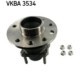 Kit rulmenti roata SKF Set rulmenti cu butuc Spate Dreapta/Stanga (cu mufa) SAAB 9-5 1.9D-3.0D 09.97-12.09