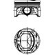 Piston KOLBENSCHMIDT 76,51 STD pentru AUDI A1 A3 SEAT ALTEA LEON SKODA OCTAVIA VW EOS GOLF V 1.4 05.07-07.18