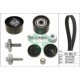Set curea de distributie INA pentru CHRYSLER VOYAGER IV, JEEP CHEROKEE, NISSAN PRIMASTAR, OPEL VIVARO A, RENAULT CLIO III 27.0 mm, 126 dinti