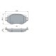 Set placute frana fata BOSCH frana disc RENAULT MEGANE IV 1.0-1.6 11.15 dimensiuni 58.3 mm x 129.1 mm x 18.2 mm