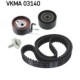 Set curea de distributie SKF pentru CITROEN C1, C2, C3, NEMO, FORD FIESTA V, MAZDA 2 1.4D/1.6D, 144 dinti, latime 25.4 mm