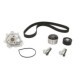 Set pompa apa + curea dintata CONTITECH pentru ALFA ROMEO 159, CHEVROLET AVEO, FIAT CROMA, OPEL ASTRA G, dimensiuni curea 1168 mm, 24 mm latime