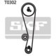 Set curea de distributie SKF pentru GREAT WALL C30, FLORID; TOYOTA AVENSIS, CARINA E VI, COROLLA, SPRINTER CARIB, VIOS 1.3/1.5/1.6 04.92 - 21.1 mm, 117 dinti
