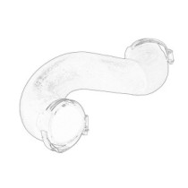 Furtun ear supraalimentare OE PEUGEOT