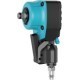 Mașină de înșurubat cu percuție HAZET, pneumatică, unghiulară, cuplu maxim 550 Nm, lungime 85 mm, greutate 1,1 kg