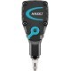 Mașină de înșurubat cu percuție HAZET, pneumatică, unghiulară, cuplu maxim 550 Nm, lungime 85 mm, greutate 1,1 kg