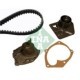 Set pompa apă + curea dințată INA pentru NISSAN PRIMERA, RENAULT GRAND SCENIC II, III, LAGUNA II, MEGANE II, III, SCENIC II, III 1.9D