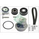 Set pompa apa + curea dintata INA pentru CHEVROLET CORSA, TIGRA; OPEL ASTRA F, F CLASSIC, G/KOMBI, VECTRA B 1.4/1.6 03.93-01.05