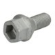 Șurub roată FEBI M12x1,5 (lungime filet: 20mm, lungime: 20/42mm, dimensiune cheie: 17mm, con) pentru CITROEN C1, PEUGEOT 107, TOYOTA AYGO