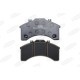 Set placute frana fata BERAL BENDIX ADB3700 WVA 29032 IVECO EUROCARGO I-III MAGIRUS 8060.25R 4200 dimensiuni 107x206x25 mm