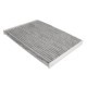 Filtru aer habitaclu carbon activ FILTRON pentru NISSAN QASHQAI I, ROGUE, X-TRAIL, X-TRAIL II dimensiuni 20mm x 266mm x 192mm
