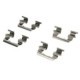Set accesorii montare placute frana fata QUICK BRAKE pentru HYUNDAI ACCENT, GETZ, LANTRA, KIA SEPHIA 1.1-2.0