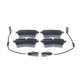 Set placute frana Spate BOSCH AUDI A8 D4 2.0-4.2D 11.09-01.18 59.0 mm x 116.4 mm x 17.3 mm