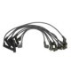 Set cablaj aprinder NGK Chrysler Voyager 3.0i 84-95, 8 fire, lungimi 45-77 cm, culoare negru