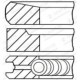 Set segmenti piston GOETZE 91 (STD) 2,5-2-3 pentru HYUNDAI H-1, H-1 / STAREX, H-1 CARGO, H-1 TRAVEL, H100, H350, PORTER, KIA BONGO, K2500 2.5D