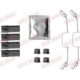 Set accesorii placute frana fata QUICK BRAKE pentru ABARTH 124 SPIDER, FORD GALAXY I, SEAT ALHAMBRA, VW CALIFORNIA T4, SHARAN, TRANSPORTER T4