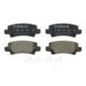Set placute frana spate BOSCH TOYOTA COROLLA 1.4-2.0D 10.01-03.08 37.4 mm inaltime 95.8 mm latime 15.6 mm grosime
